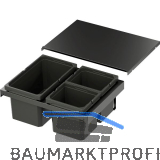 VS ENVI Flex XS-216 Abfalltrennsystem KB 600 mm 1 x 13/2 x 6 Liter Lava