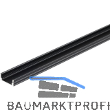 BILTON Aluminium Aufbauprofil BLine-S ON 3000 mm schwarz eloxiert