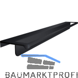 ARREDA Geschirrtuchhalter f�r grifflose Fronten 320 mm schwarz eloxiert
