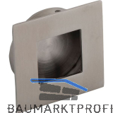 Muschelgriff Eros Breite 41 mm, Einlass � 35 mm, Edelstahl geb�rstet