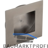 Muschelgriff Eros Breite 70 mm, Einlass � 59 mm, Edelstahl geb�rstet