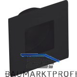 Muschelgriff Eros Breite 30 mm, Einlass � 23 mm, Edelstahl schwarz matt