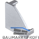BILTON Endkappe BLine-S COR Silber