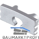 BILTON Endkappe BLine-S ON mit Bohrung, alufarbig