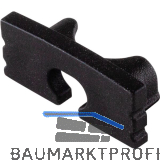 BILTON Endkappe BLine-S ON mit Bohrung, schwarz