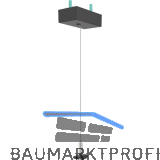 EGLO Line48V Slim Track Abh�ngung mit Baldachin schwarz