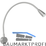 L&S Bettpaneelleuchte Legis 24 V/DC alufarbig mit USB-Charger