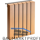 DOMUS LINE SYSTEMA Messerhalter schwarz