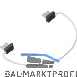 L&S Verbindungsleitung Moove1 mit Endkappe schwarz