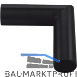 Bar-Reling Eckverbinder 90 Grad, f�r Rohr-� 38 mm, Stahl, Schwarz beschichtet