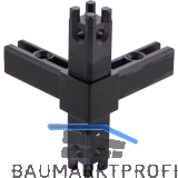 ALUMIS Smartcube Eckknoten 4s Zamak schwarz