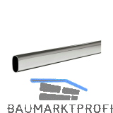 Schrankrohr oval 3000 mm auf Ma� St�rke 0,8 mm Stahl verchromt