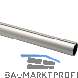 CINETTO Schrankrohr rund 25 x 3050 mm auf Ma� Aluminium silberfarbig