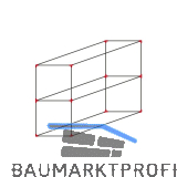 ALUMIS Smartcube Eckknoten-Set h�ngend 2-fach vertikal schwarz