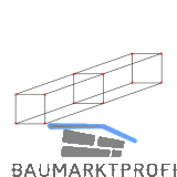 ALUMIS Smartcube Eckknoten-Set h�ngend 2-fach horizontal schwarz