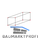 ALUMIS Smartcube Eckknoten-Set freistehend 1-fach schwarz