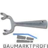 Warengabel gegossen, Aluminium