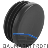 Bar-Reling Endkappe f�r Rohr-� 38 mm, KS Schwarz