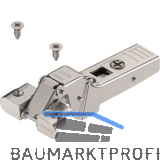 BLUM CLIP top�Alurahmenscharnier 95�, 9,5 mm gekr�pft mit Feder, Schrauben