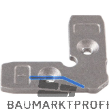 ALUMIS Alurahmenprofil Eckenteil schmal klein ohne Schrauben Aluminium-Druckguss