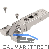 BLUM CLIP top Alurahmenscharnier 95�, gerade ohne Feder, Schrauben