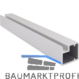 ALUMIS Alurahmenprofil schmal, L�nge 2500 per Stange, natur eloxiert