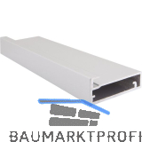 ALUMIS Alurahmenprofil breit, L�nge 2500 per Stange, natur eloxiert