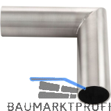 Bar-Reling Eckverbinder 90 Grad, f�r Rohr-� 38 mm, Edelstahl geschliffen