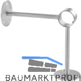 Bar-Reling Boden-Wandst�tze Wien f�r Rohr-� 38 mm, Edelstahl geschliffen