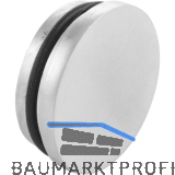 Bar-Reling Endkappe f�r Rohr-� 38 mm, Edelstahl geschliffen