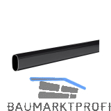 Schrankrohr oval 3000 mm auf Ma� St�rke 0,8 mm Stahl schwarz