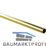 Schrankrohr � 25 mm, L�nge 1000 mm, Messing vergoldet