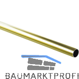 Schrankrohr � 25 mm, L�nge 2000 mm, Messing vergoldet