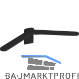 ALU-STYLE GP System Tablartr�ger f�r Holztablare, schwarz