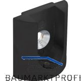 ALU-STYLE GP System Oval Schrankrohrlager schwarz