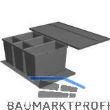 NINKA eins2vier Set KB 900 SERVO-DRIVE uno Merivobox Dunkelgrau