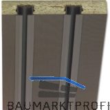 LEHA Karniese doppell�ufig 5600 mm Holz braun