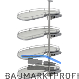 VS Cornerstone Maxx Eckauszug Premea EH 1350/KB 1000/FB 600 mm links Silber