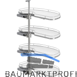 VS Cornerstone Maxx Eckauszug Premea EH 1350/KB 800 mm rechts Chrom