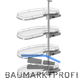 VS Cornerstone Maxx Eckauszug Premea EH 1350/KB 1000/FB 600 mm links Chrom