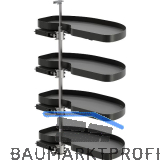 VS Cornerstone Maxx Eckauszug Planero EH 1350/KB 1000/FB 500 mm rechts Lava