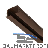 LEHA Lauf lose Karniese 5600 mm Kunststoff braun