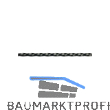 Vorhangstange Rustikal gedreht 3000 mm Schmiedeeisen schwarz