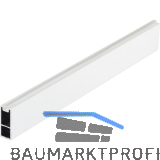 Schrankrohr Ninos 3000 mm auf Ma�, Aluminium wei� matt