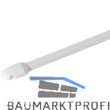LEHA Vitragenstange 800 - 1500 mm Metall/Kunststoff wei�