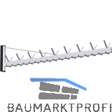 RONTEC Schwenkgarderobe 8254 1500 mm Aluminium natur eloxiert