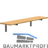 RONTEC Sitzbank wandh�ngend 1000 mm Stahl/Buche