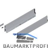 BLUM TANDEMBOX antaro Zarge H�he K, NL 650, Stahl grau RAL 9006