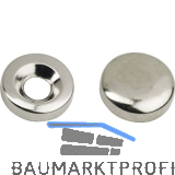 ITALIANA FERRAMENTA Spiegelkappe 2-teilig zum Aufclipsen, �18 mm, Messing vern.