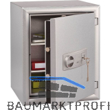 BURG-W�CHTER Wertschutzschrank Diplomat MTD 760 K silber-metallic